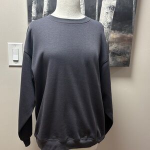 NWT over sized Refuge Dark Gray Sweatshirt